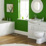 Green bathroom