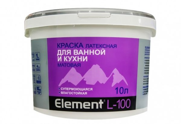 Latex Element L-100 untuk bilik mandi dan dapur