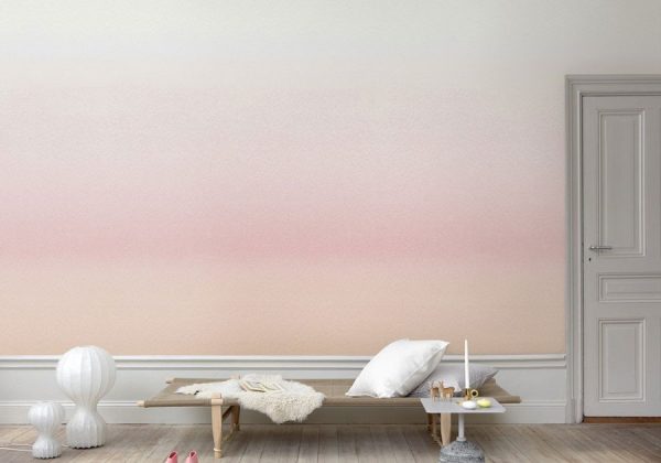 Ombre effect on the wall