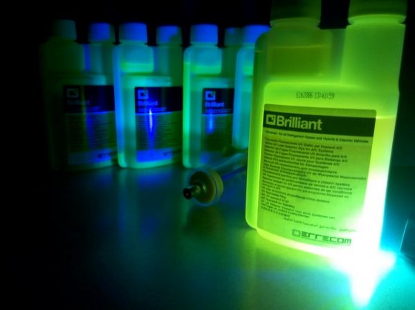 Fluorescent paint