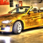 Golden BMW