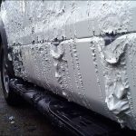 Damaged paintwork