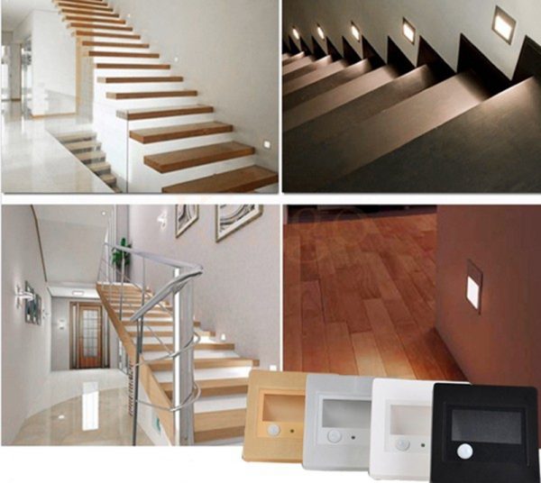 LED stair lighting