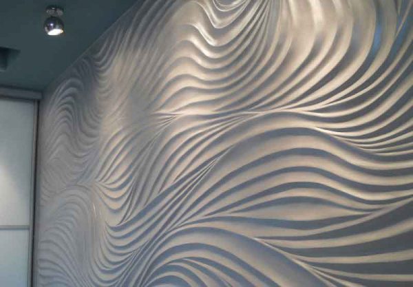 Stucco wave