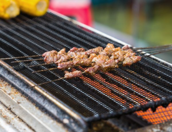 Nelepivá mřížková rohož na gril