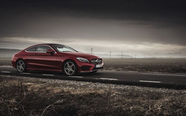 Mercedes-Benz burgundy