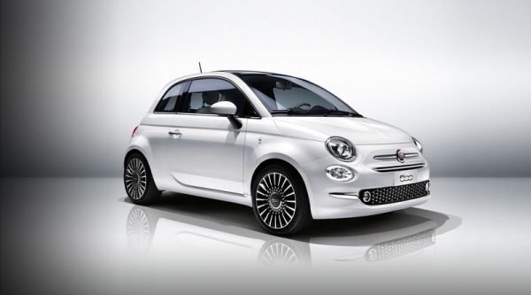 Fiat gray car for fish