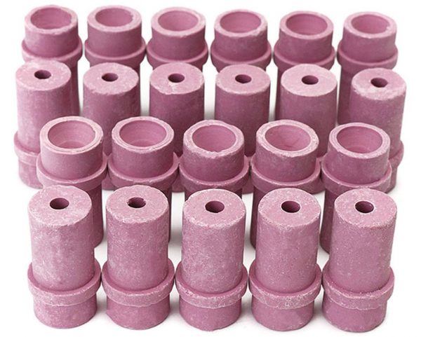 Set of ceramic nozzles