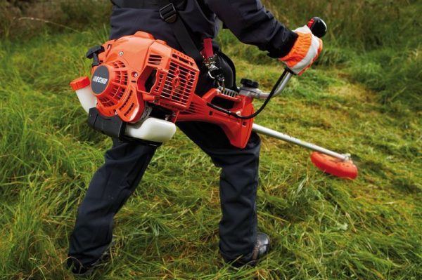 Gas mower trimmer