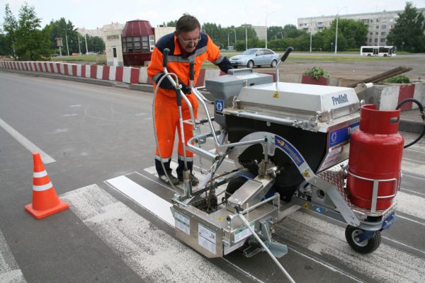 Termoplastický povlak sa neodporúča používať na staré farby.