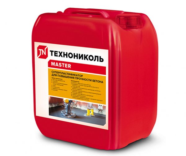 Technonikol superplasticizer for concrete mixes