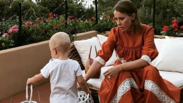 Sobchak กับลูกชายของเขา