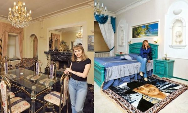 El interior del apartamento de Mikhail Boyarsky en San Petersburgo