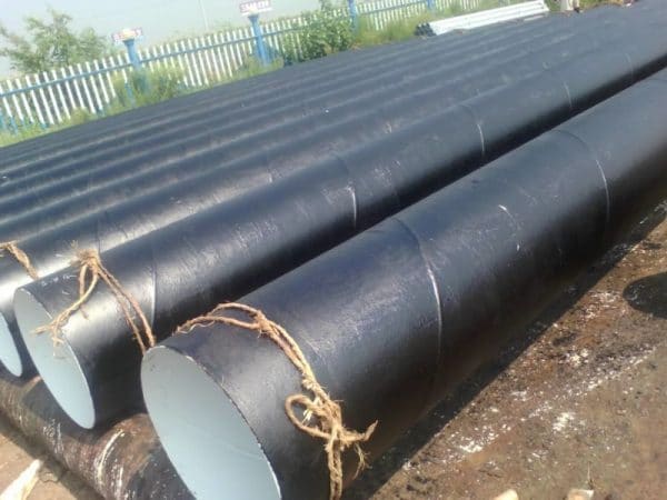 Large gas pipe