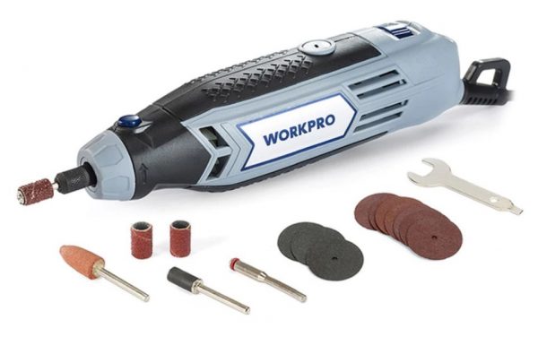 Mini drill WORKPRO Rotary Tool with nozzles