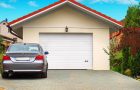 Sectional garage door