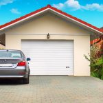 Sectional garage door