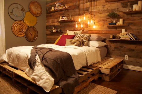 Cama estilo loft