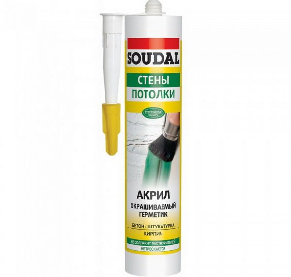 ยาแนว Soudal Sprayable สำหรับคอนกรีตและอิฐ