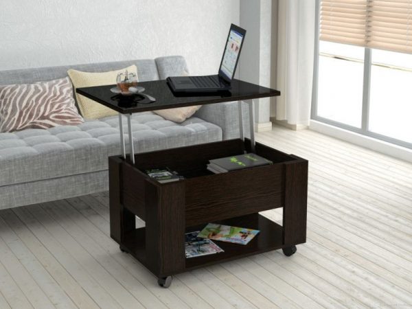 Convertible coffee table