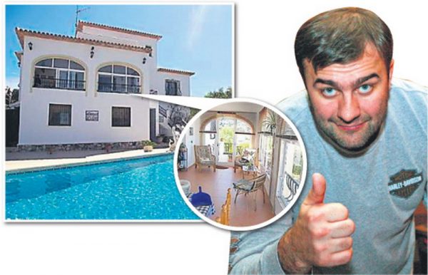 Mikhail Porechenkov has a villa in Torrevieja