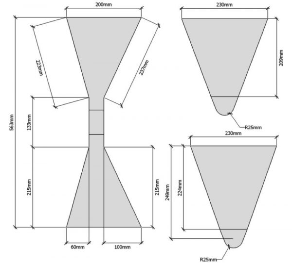 Plaster bucket drawing