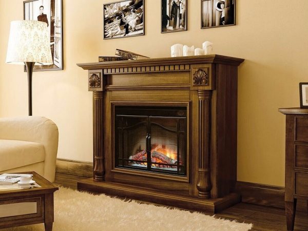 Fuel is not required for an electric fireplace, it does not pollute the environment