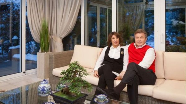 Lev Leshchenko กับ Irina ภรรยาของเขา