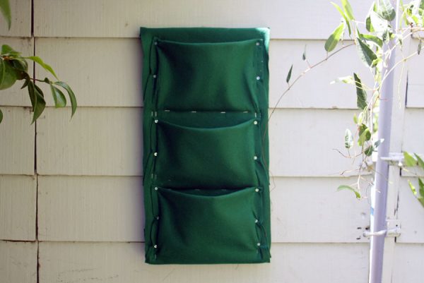 Fabric pockets for plants