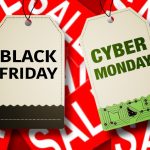 Černý pátek a Cyber ​​Monday Shopping