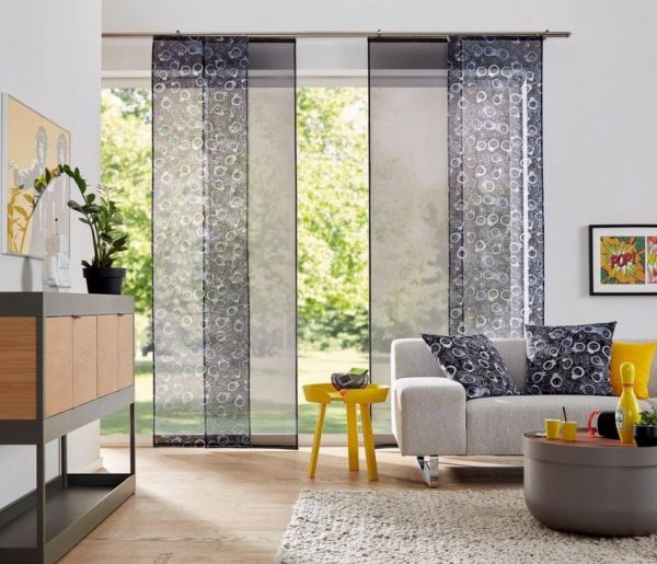 Japanese panel curtains