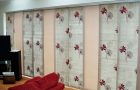 Panel curtains Japanese