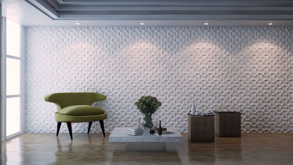 Plaster 3d panels for walls