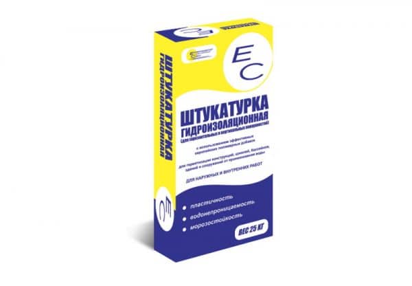 Mieszanka tynków hydroizolacyjnych UE