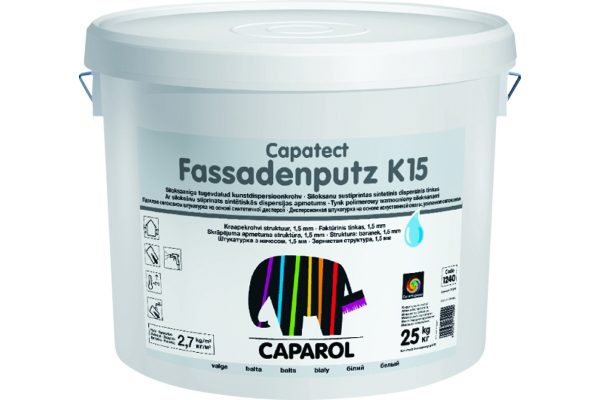 Plaster front Caparol Capatect Fassadenputz