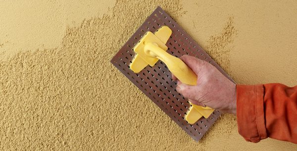 Textured plaster grater