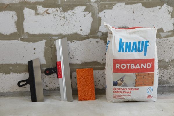 Universal plaster mix Knauf Rotband