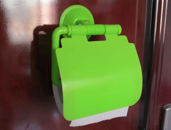 Cheap plastic toilet paper holder