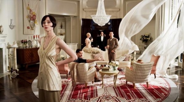 La película está basada en la famosa novela de Scott Fitzgerald the Great Gatsby