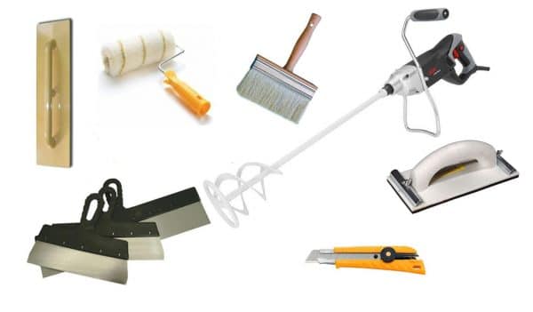 Tools for plastering walls