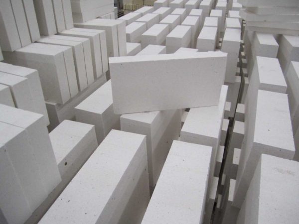 Aerated concrete blocks