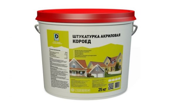 Acrylic plaster