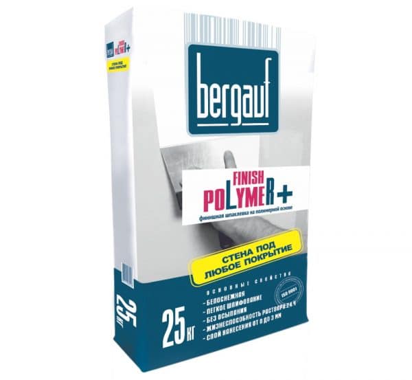 Putty Bergauf finish Polymer +