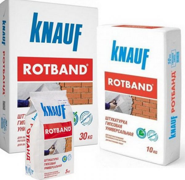 Rothband plaster in paper bags