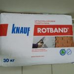 Plaster mix Rotband