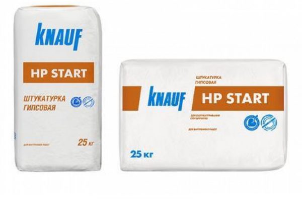 Starting plaster mix Knauf